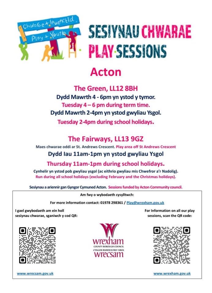 Play Sessions at The Green and the Fairways